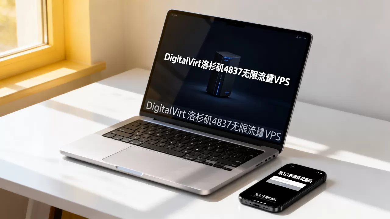 DigitalVirt洛杉矶4837无限流量VPS黑五7折循环优惠码怎么用
