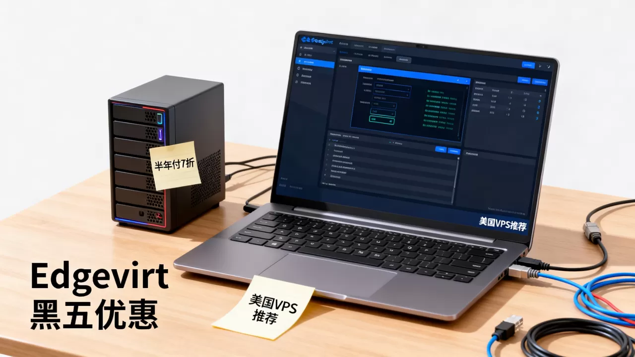 Edgevirt黑五VPS半年付打几折？美国VPS推荐