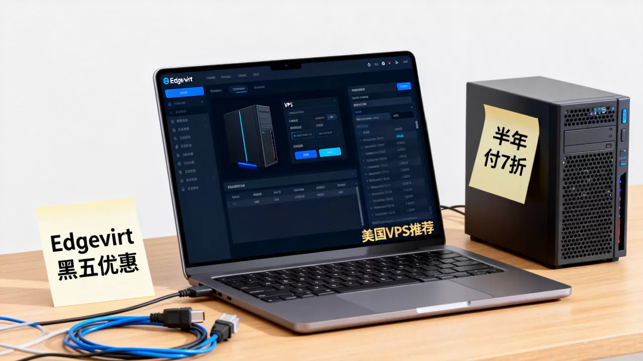 Edgevirt黑五VPS半年付打几折？美国VPS推荐