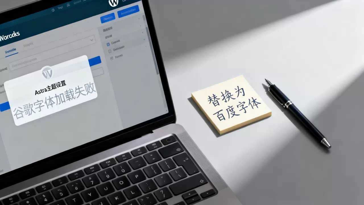 Astra主题为何加载不了谷歌字体?WordPress如何替换百度字体 Astra主题为何加载不了谷歌字体?WordPress如何替换百度字体
