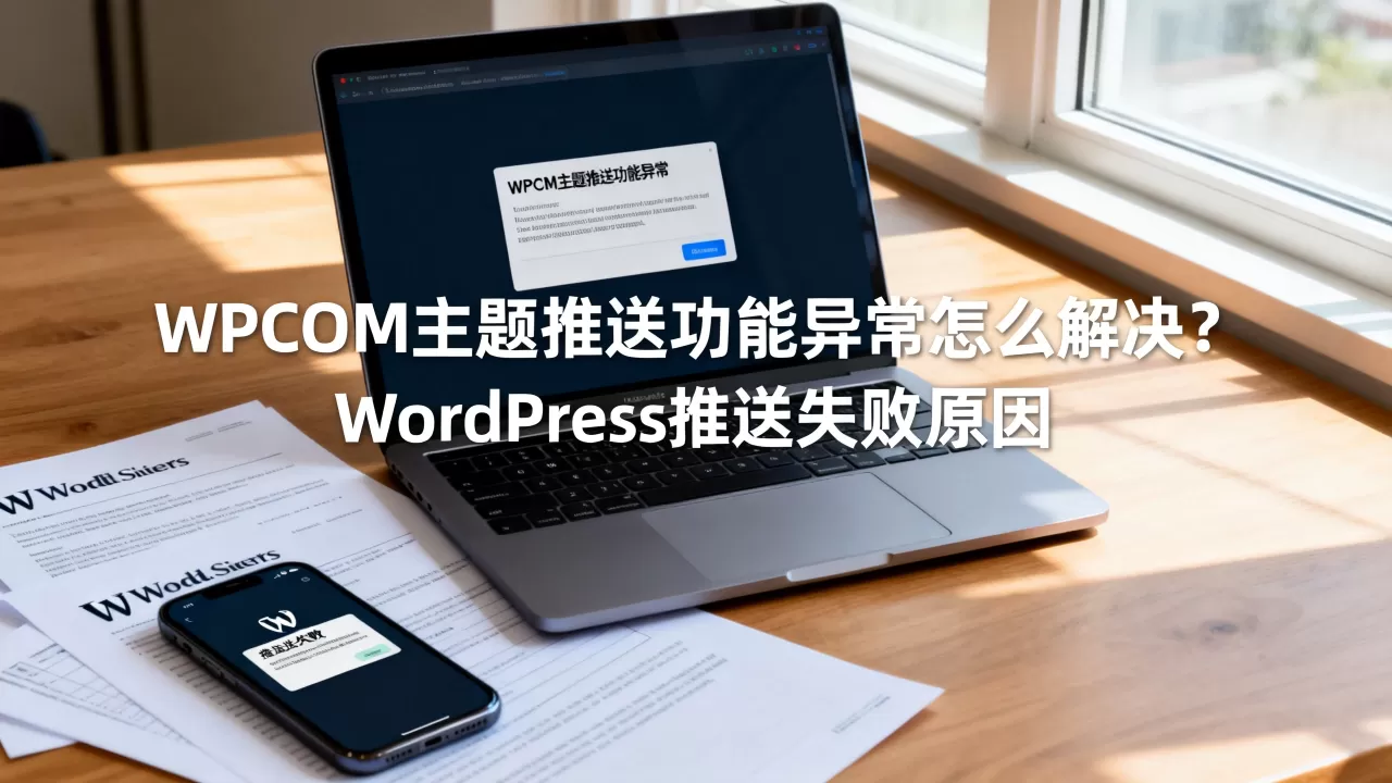 WPCOM主题推送功能异常怎么解决?WordPress推送失败原因 WPCOM主题推送功能异常怎么解决?WordPress推送失败原因