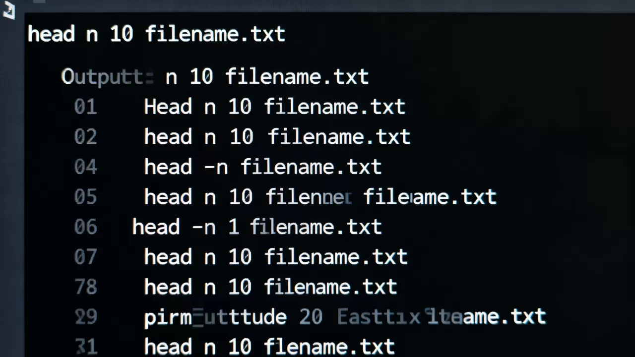 Linux head命令怎么用？head命令有哪些常用参数