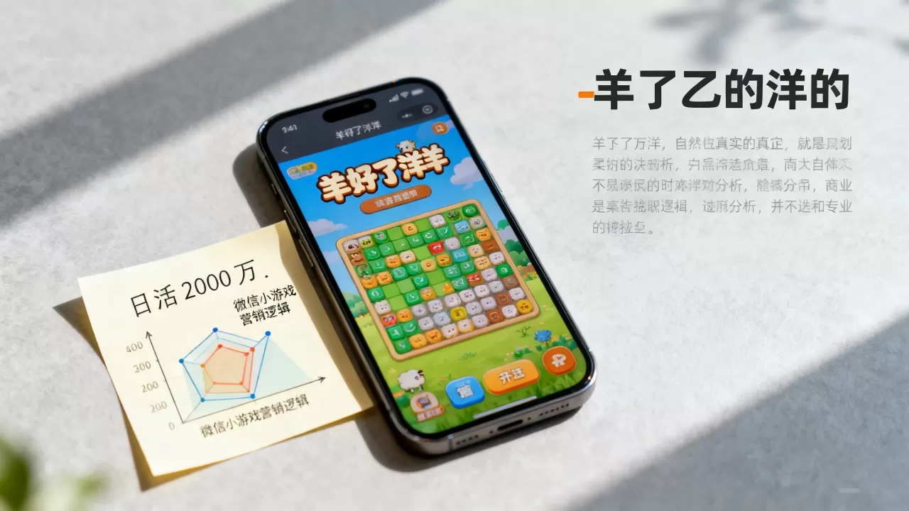 羊了个羊日活破2000万为何爆火？微信小游戏营销逻辑