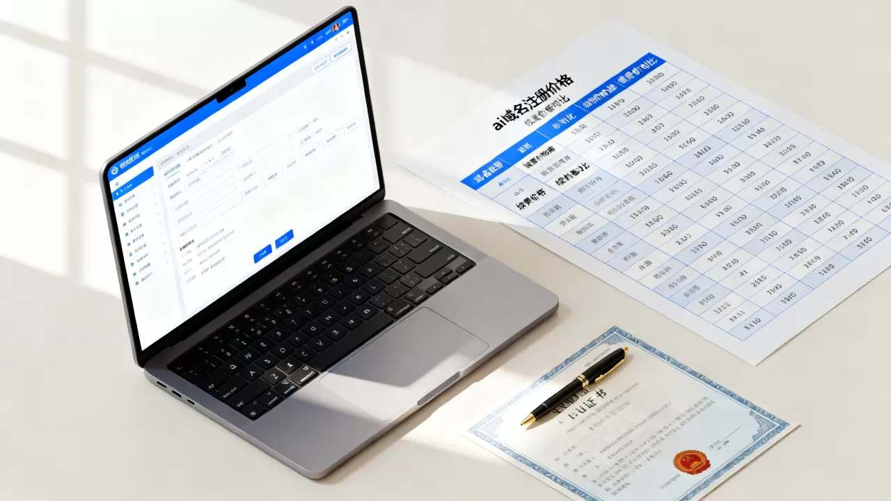 ai域名注册哪家便宜？ai域名注册及续费价格对比