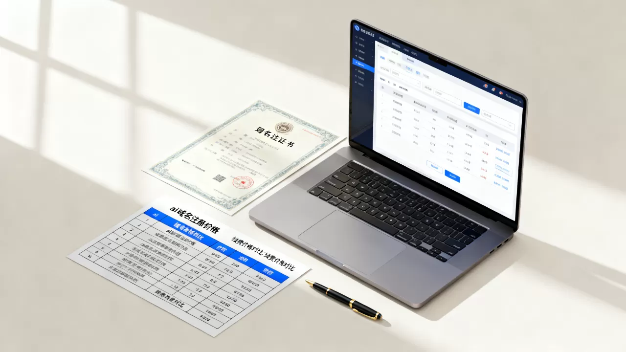 ai域名注册哪家便宜？ai域名注册及续费价格对比