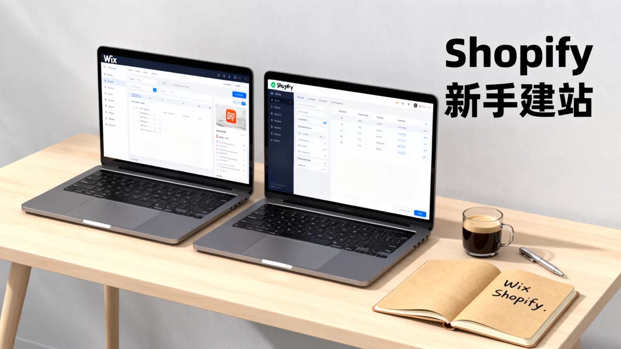 Wix和Shopify独立站到底选哪个？新手建站平台对比