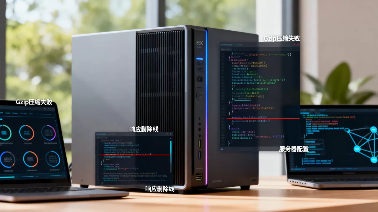 为何Gzip失败的响应会出现删除线？Gzip压缩失败怎么解决