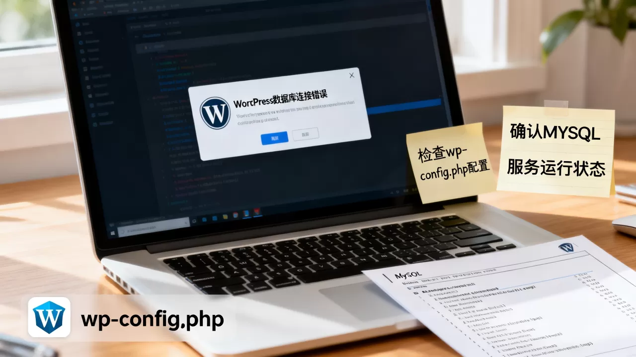 WordPress数据库连接出错怎么办？wp数据库连接错误解决方法