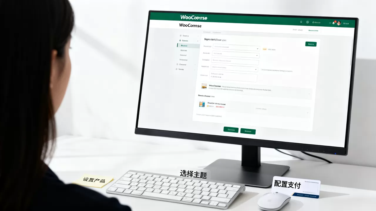 快速创建WooCommerce商店页面的方法步骤