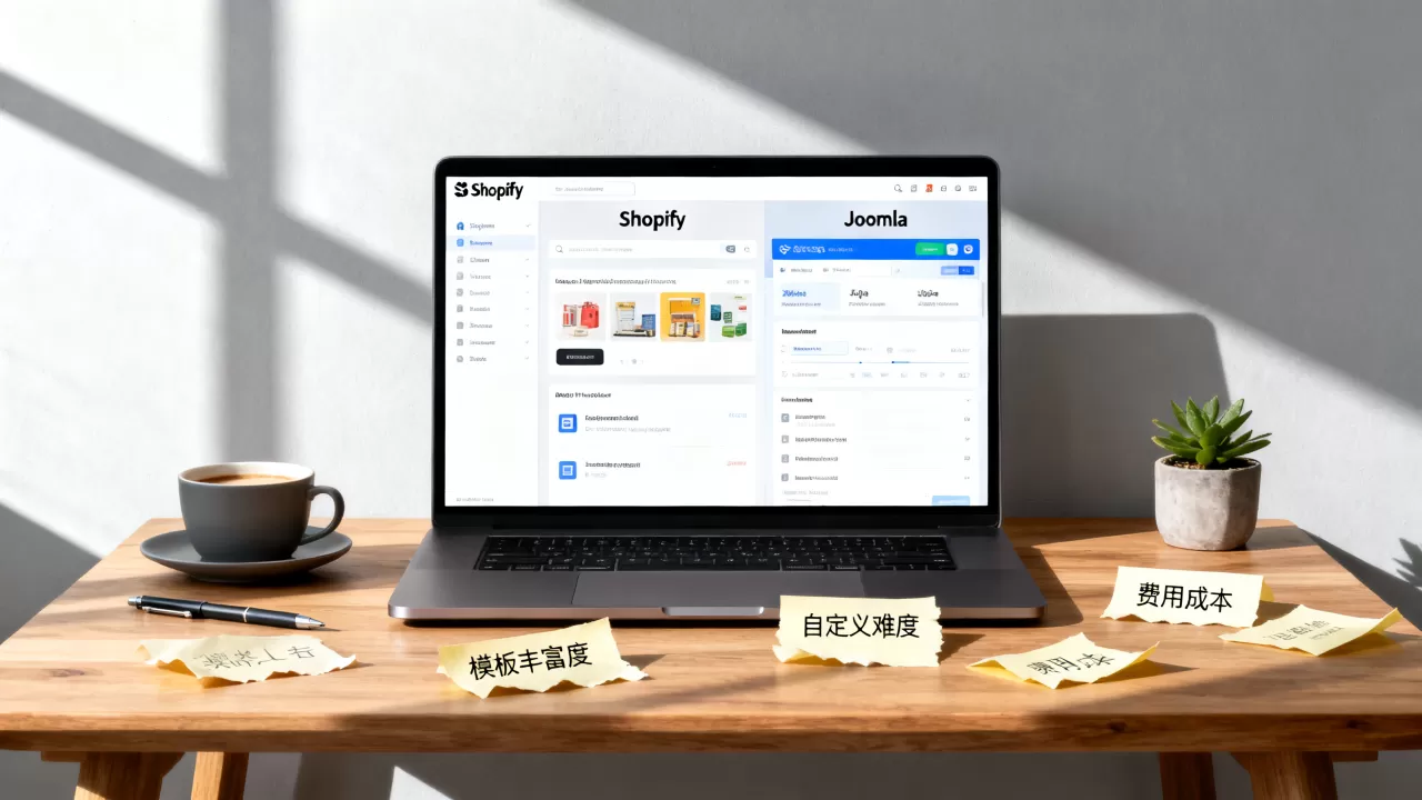 Shopify和Joomla到底选哪个？建站系统优缺点深度解析
