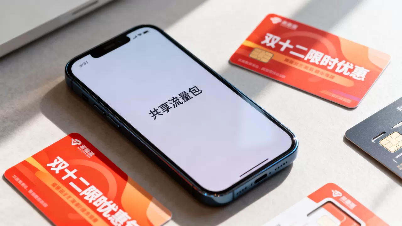 共享流量包双十二优惠活动