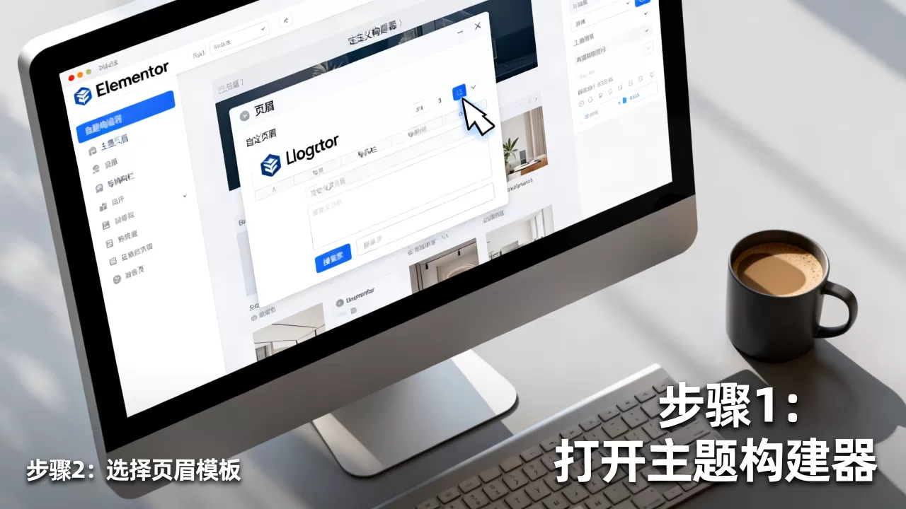 如何用Elementor创建自定义页眉页脚?Elementor主题构建器教程 如何用Elementor创建自定义页眉页脚?Elementor主题构建器教程