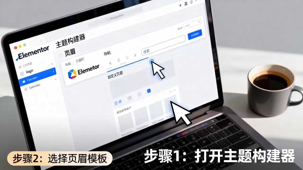 如何用Elementor创建自定义页眉页脚?Elementor主题构建器教程 如何用Elementor创建自定义页眉页脚?Elementor主题构建器教程