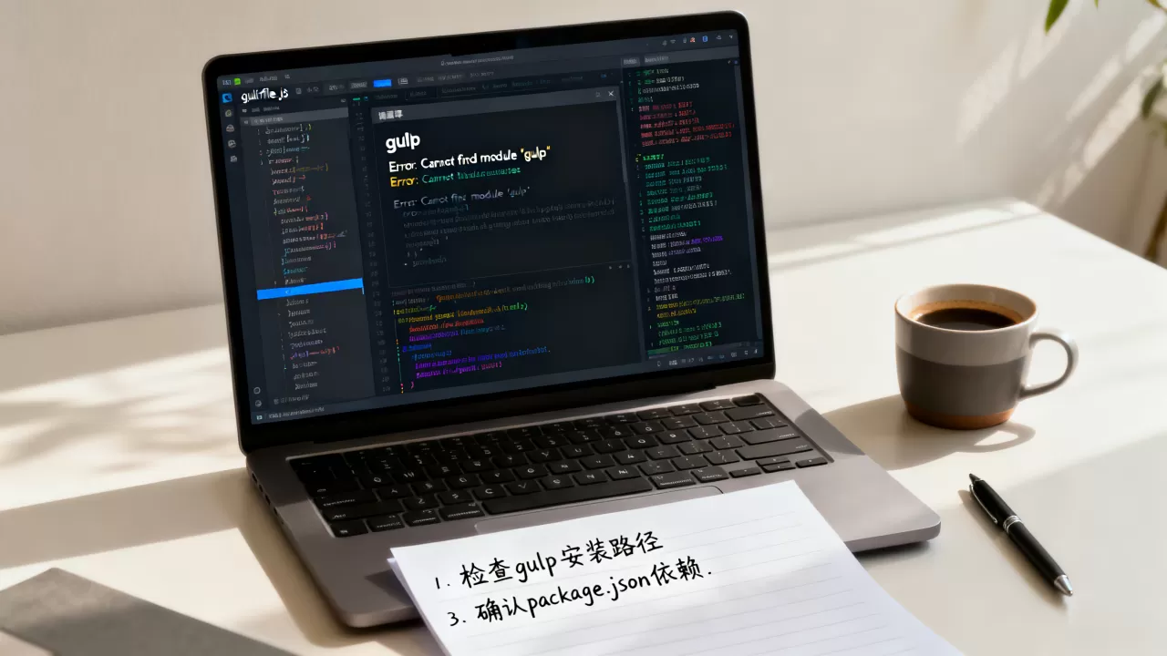 gulp编译js报错怎么办？gulp自动化构建工具教程