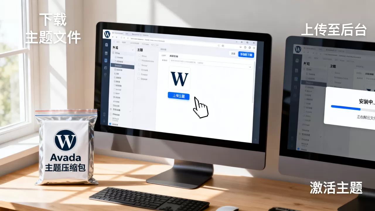 WordPress如何安装Avada主题？WordPress安装Avada主题图文教程