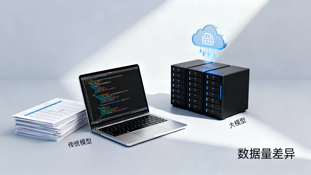 大模型与传统机器学习有何本质区别?机器学习和大模型区别 大模型与传统机器学习有何本质区别?机器学习和大模型区别