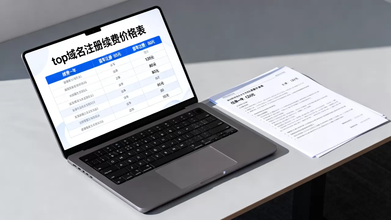 top域名续费一年多少钱？top域名注册续费价格表