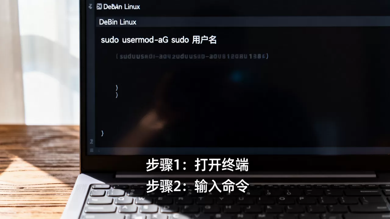 Debian Linux如何添加用户到sudo组？linux添加用户到sudo命令