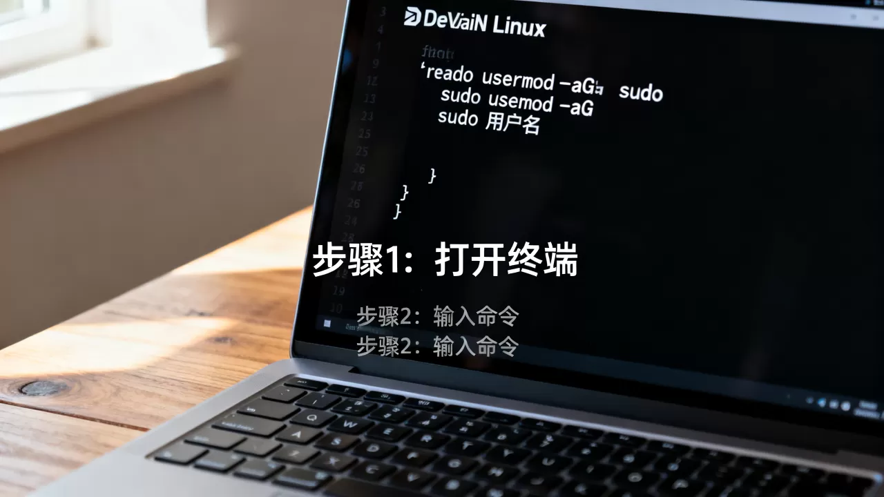 Debian Linux如何添加用户到sudo组？linux添加用户到sudo命令