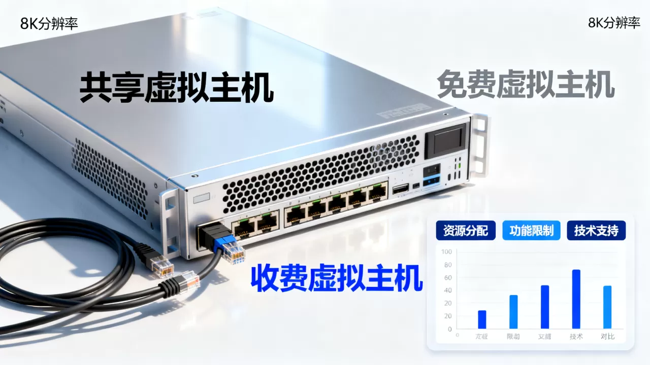 共享虚拟主机需要收费吗，虚拟主机免费和收费有什么区别