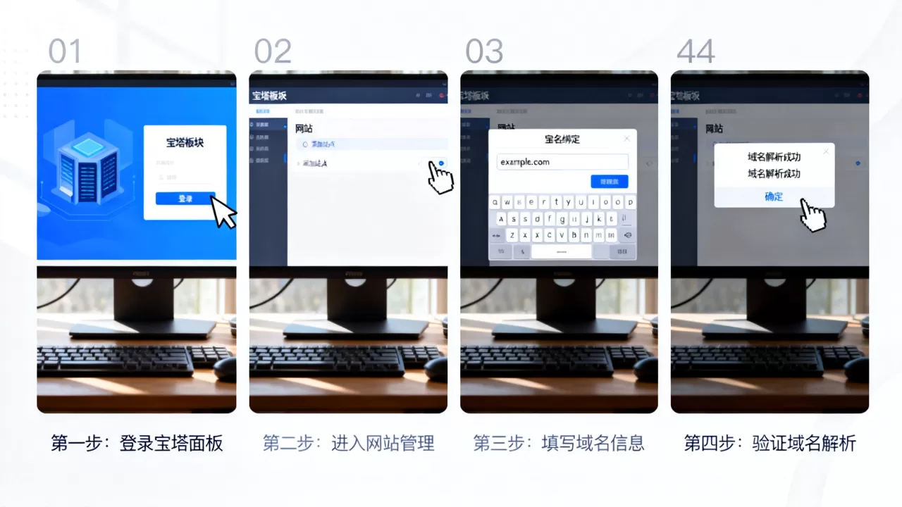 宝塔面板怎么绑定域名？宝塔面板绑定域名详细步骤