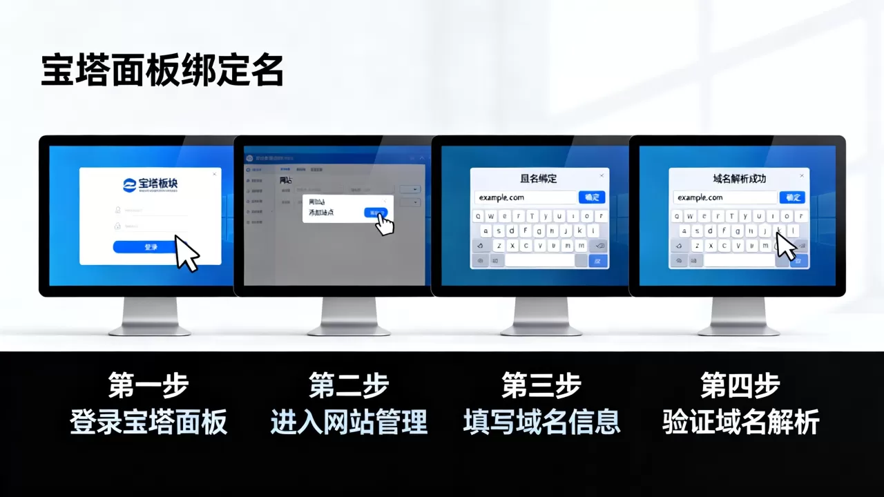 宝塔面板怎么绑定域名？宝塔面板绑定域名详细步骤