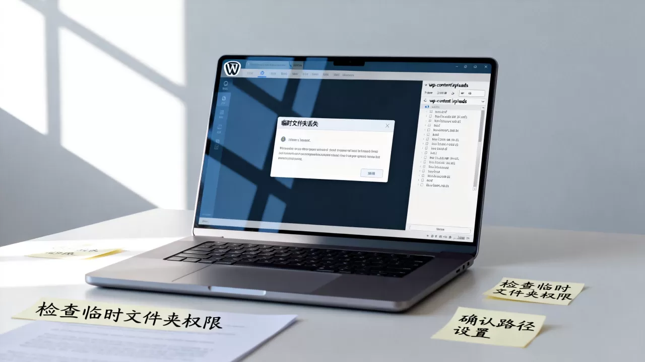 WordPress丢失临时文件夹怎么办?如何快速修复临时文件夹错误 WordPress丢失临时文件夹怎么办?如何快速修复临时文件夹错误
