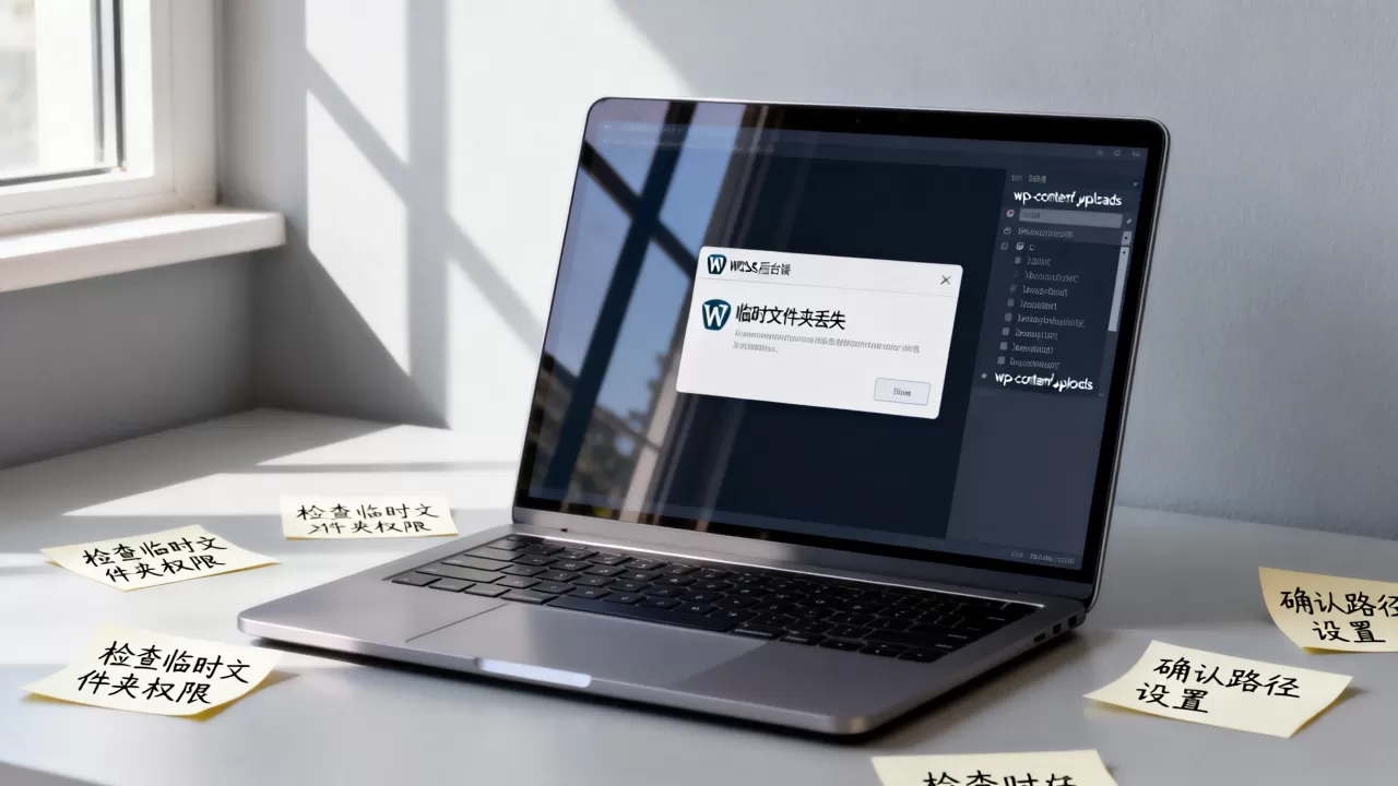WordPress丢失临时文件夹怎么办?如何快速修复临时文件夹错误 WordPress丢失临时文件夹怎么办?如何快速修复临时文件夹错误