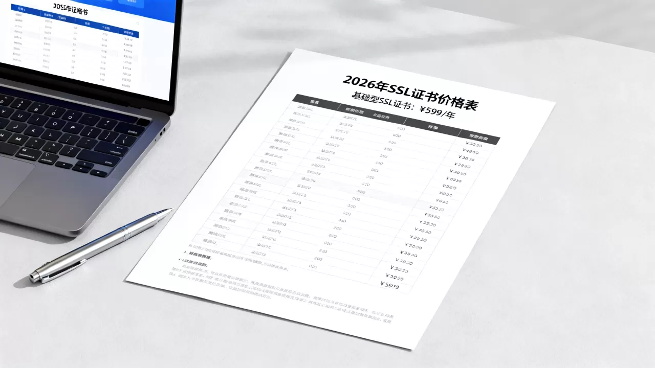 买https证书一年多少钱？2026年最新SSL证书价格表