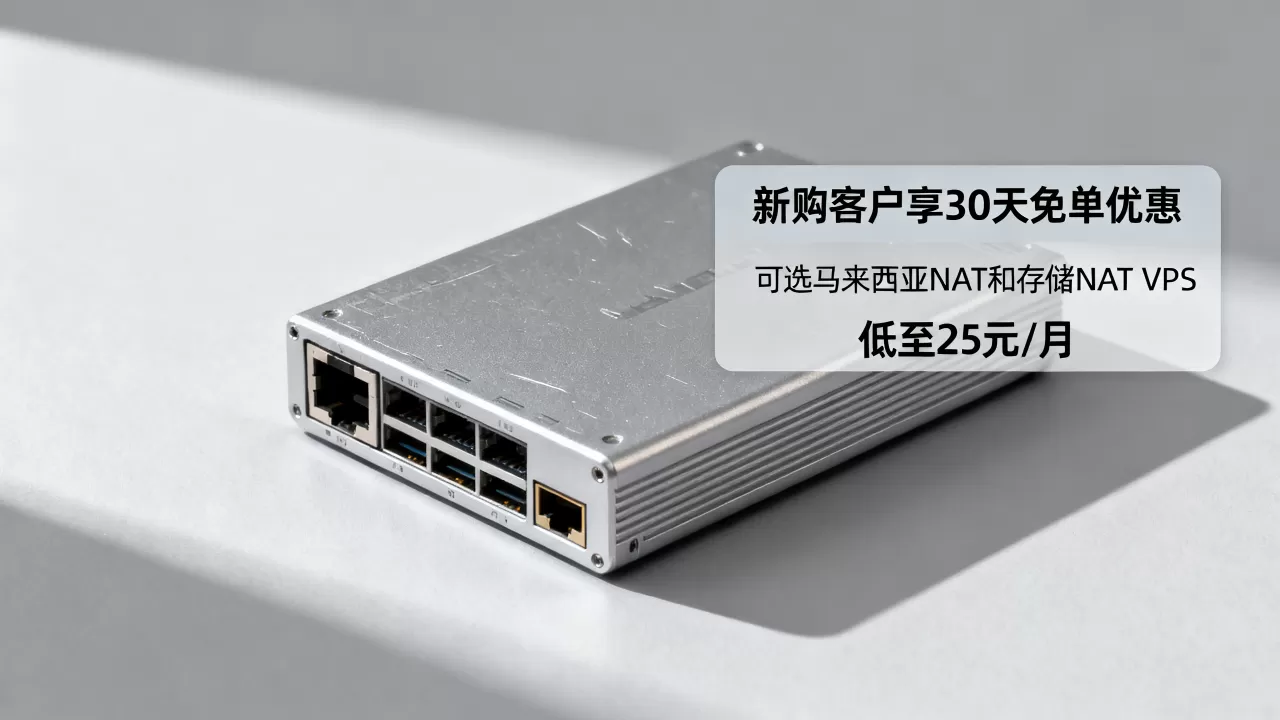 Nat ReCloud:新购客户享30天免单优惠,可选马来西亚NAT和马来西亚存储NAT VPS,低至25元/月! Nat ReCloud:新购客户享30天免单优惠,可选马来西亚NAT和马来西亚存储NAT VPS,低至25元/月!
