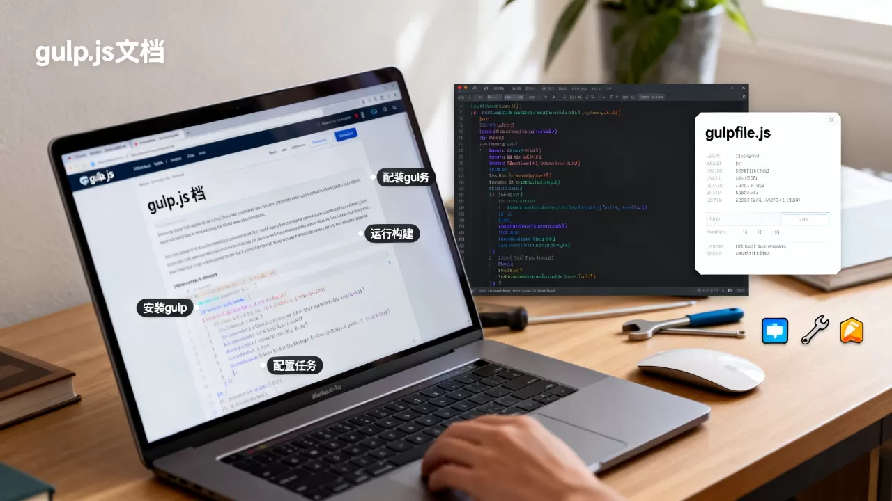 gulp.js文档怎么用？gulp自动化构建工具入门教程