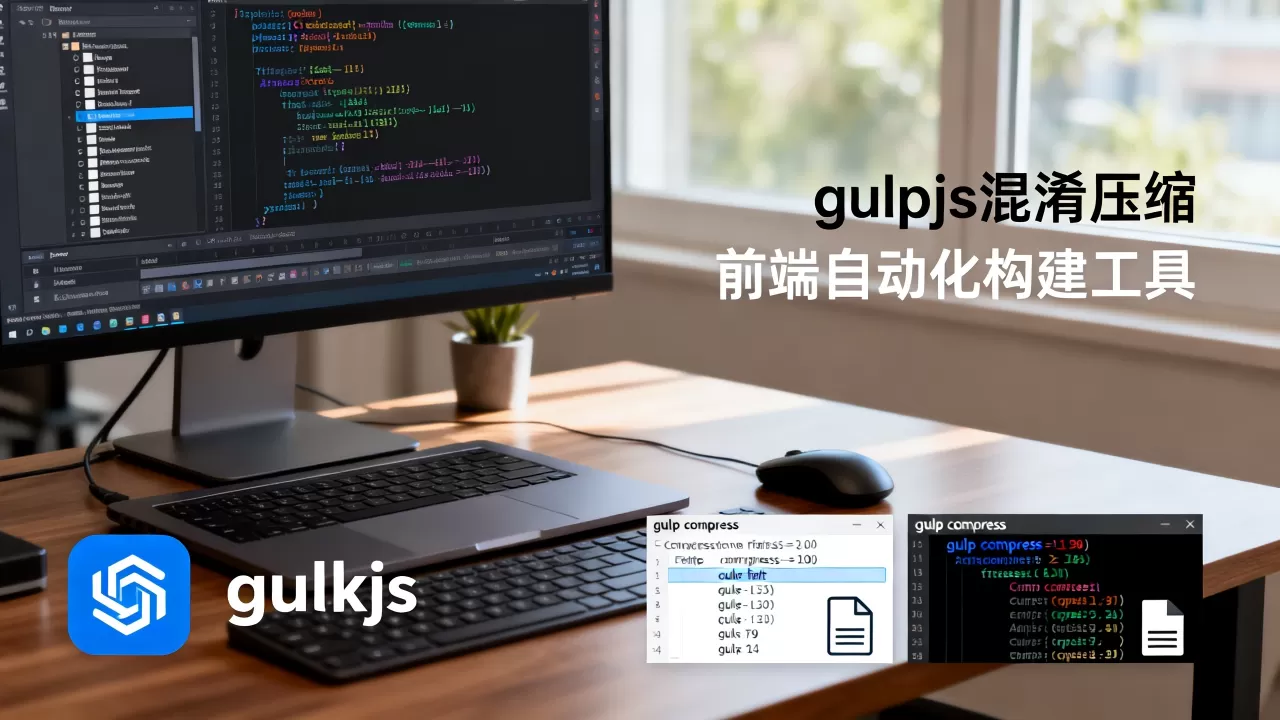 gulpjs混淆压缩怎么做？前端自动化构建工具教程