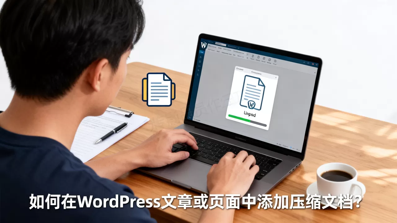 如何在WordPress文章或页面中添加压缩文档? 如何在WordPress文章或页面中添加压缩文档?