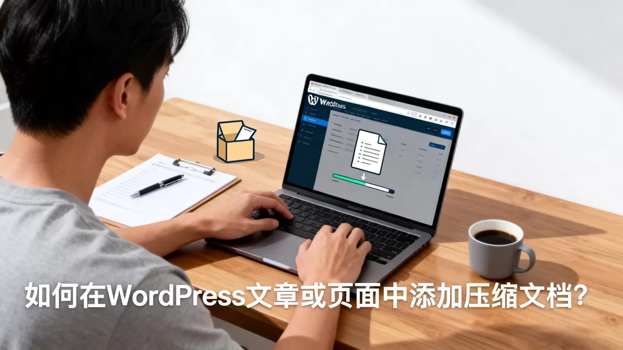 如何在WordPress文章或页面中添加压缩文档? 如何在WordPress文章或页面中添加压缩文档?