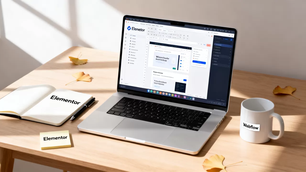 Elementor和Webflow选哪个？网站搭建工具怎么选