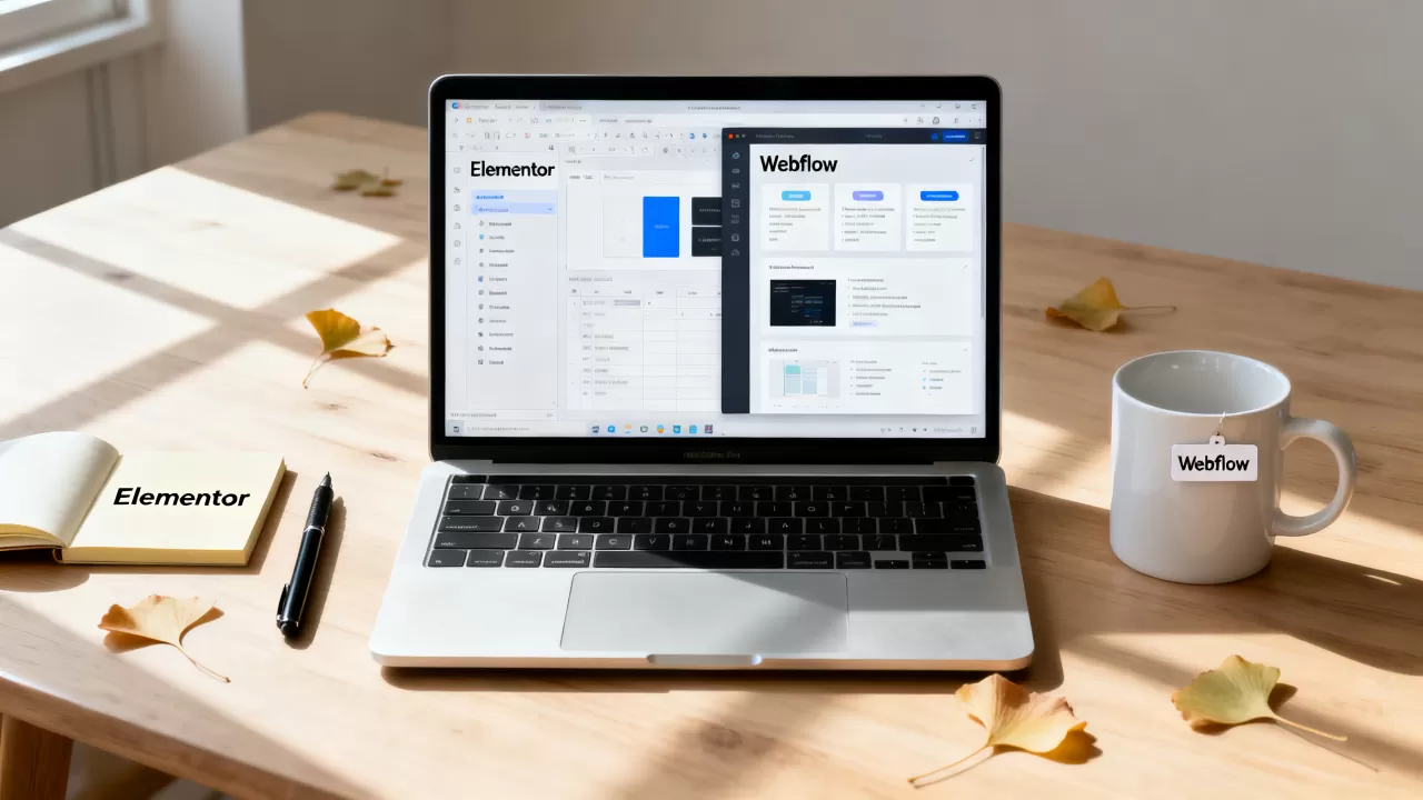 Elementor和Webflow选哪个？网站搭建工具怎么选