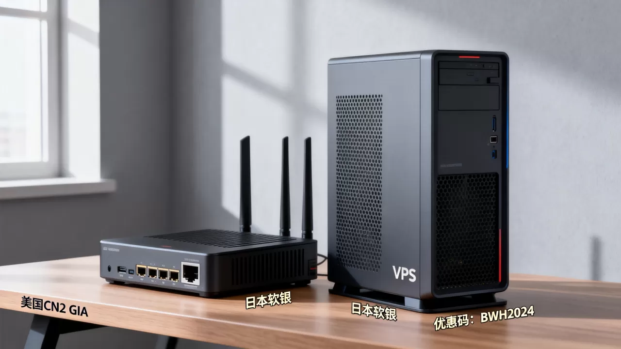 海外访问搬瓦工VPS哪家线路好？10Gbps美国CN2 GIA日本软银优惠码
