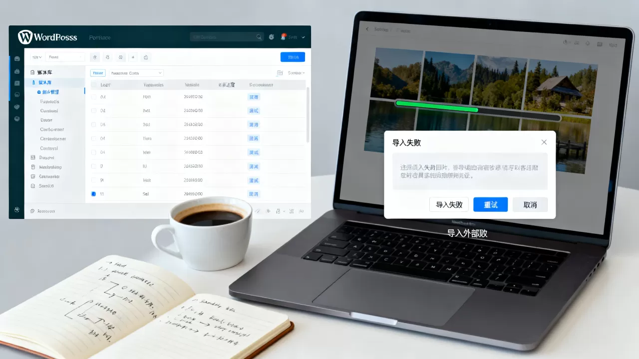 WordPress导入外部图片失败怎么办？WordPress导入外部图片教程