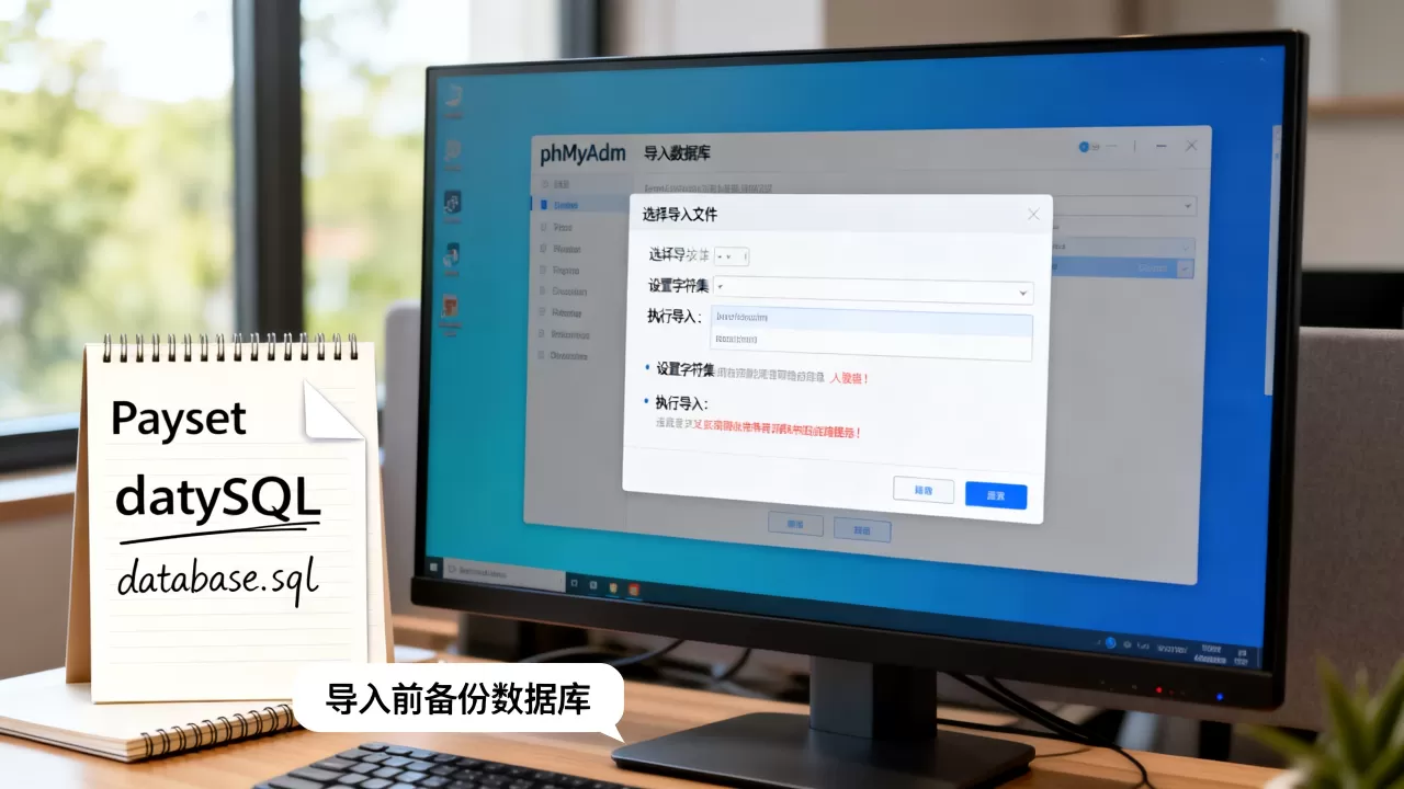phpMyAdmin导入MySQL数据库报错怎么办？phpMyAdmin导入数据库教程