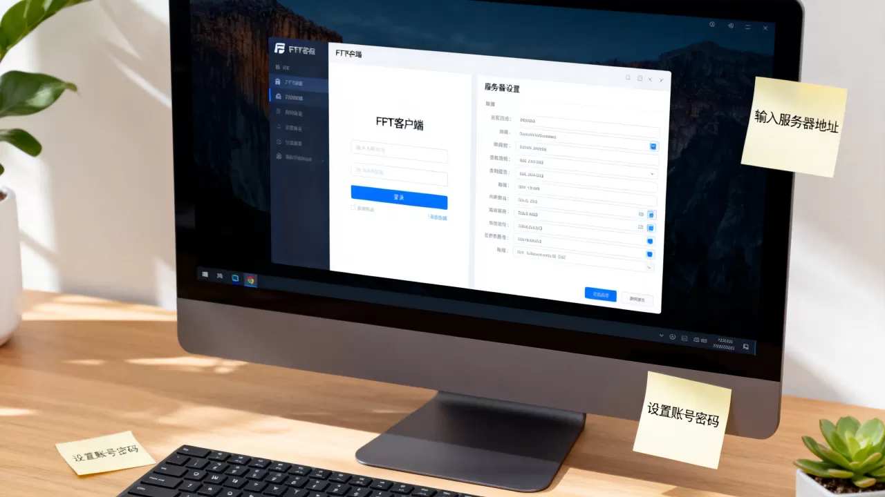 FTP怎么登录连接？如何设置FTP服务器账号密码