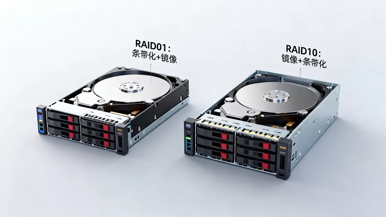 RAID01和RAID10到底选哪个?RAID01和RAID10区别 RAID01和RAID10到底选哪个?RAID01和RAID10区别