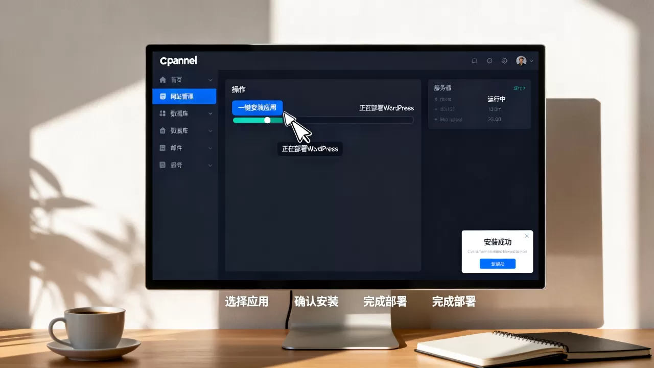 cPanel自动安装应用怎么操作？一键部署网站常用软件