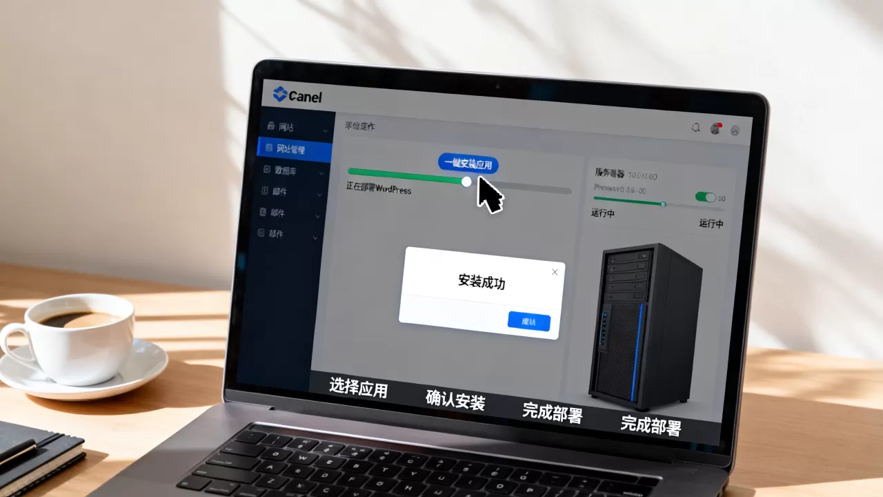 cPanel自动安装应用怎么操作？一键部署网站常用软件