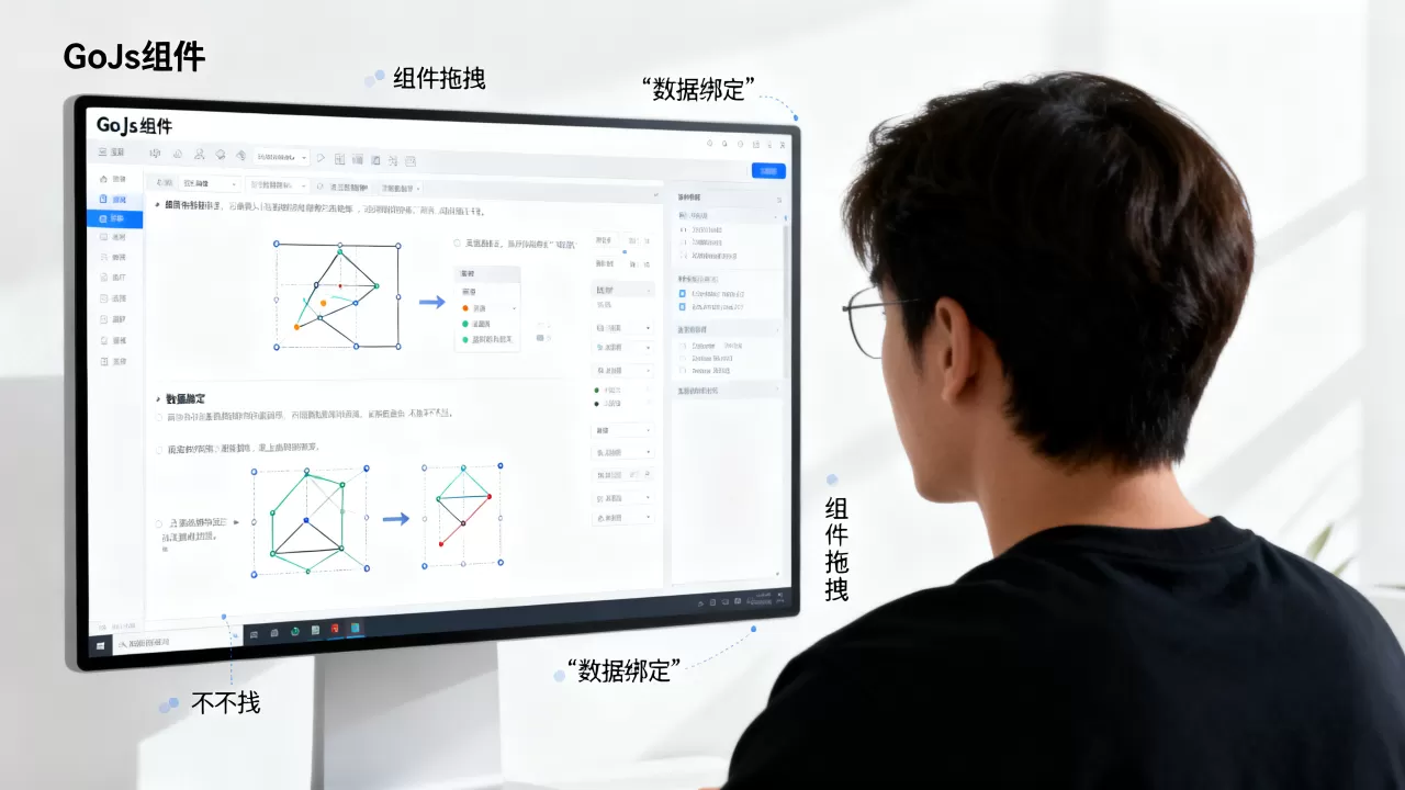 Gojs组件怎么用？gojs教程