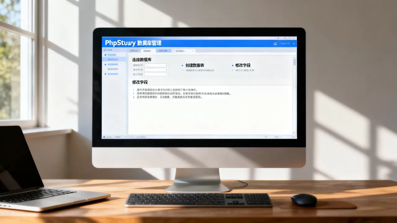 phpStudy怎么管理数据库？phpStudy数据库管理教程