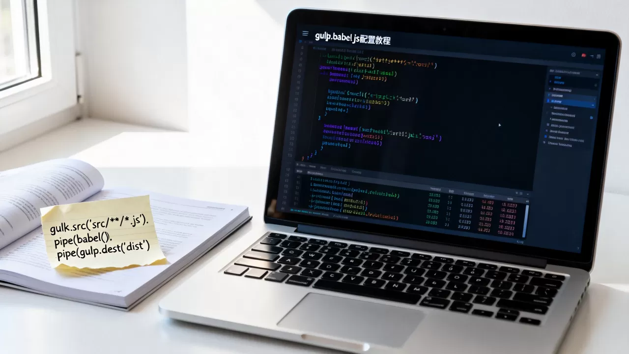 gulp.babel.js怎么用？gulp.babel.js配置教程