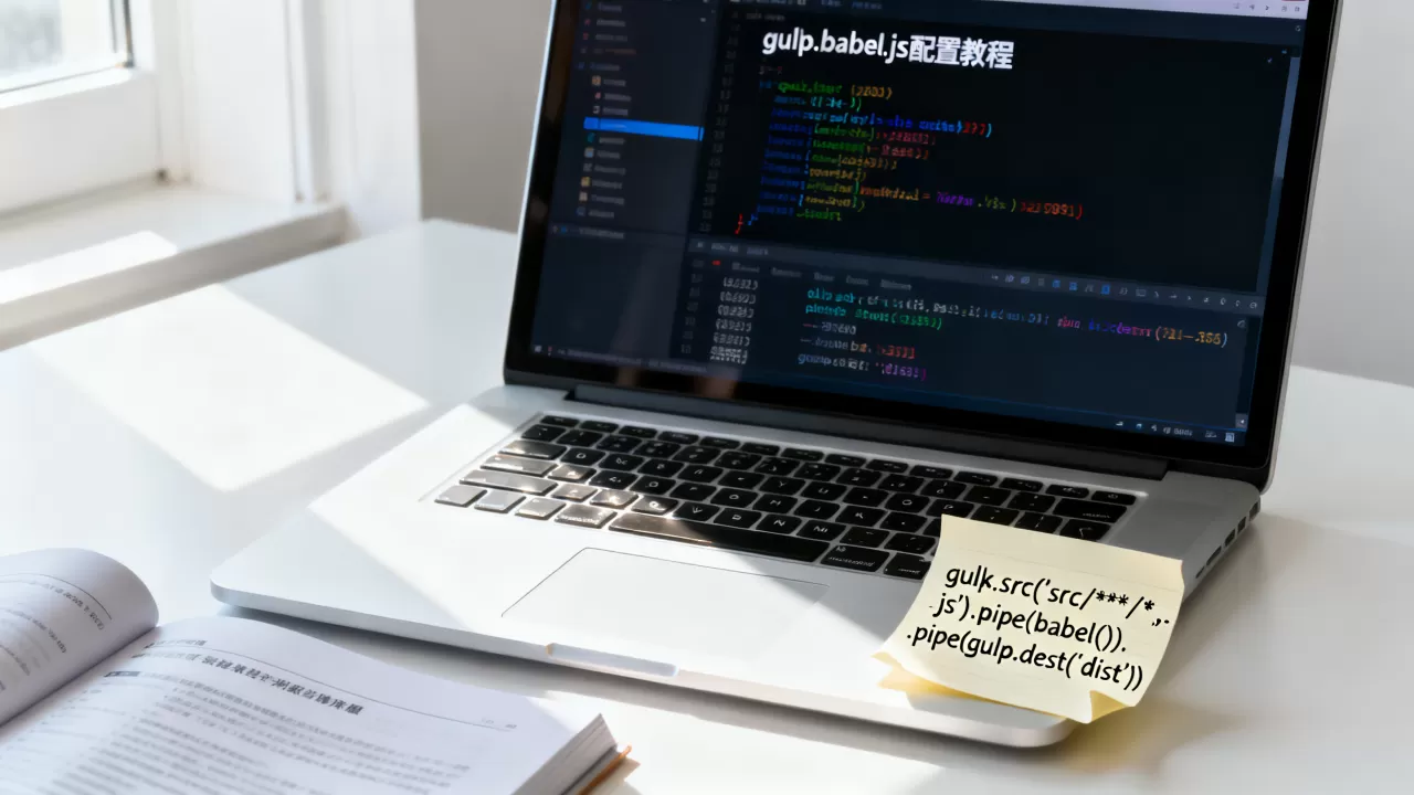 gulp.babel.js怎么用？gulp.babel.js配置教程