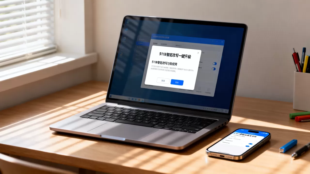 5118智能改写一键升级怎么用？5118智能改写功能怎么用