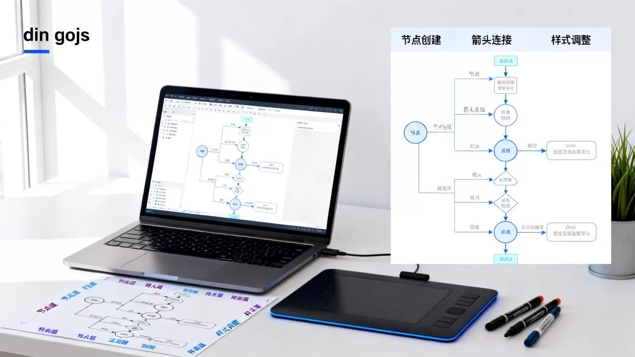 gojs流程图怎么画?gojs流程图教程 gojs流程图怎么画?gojs流程图教程