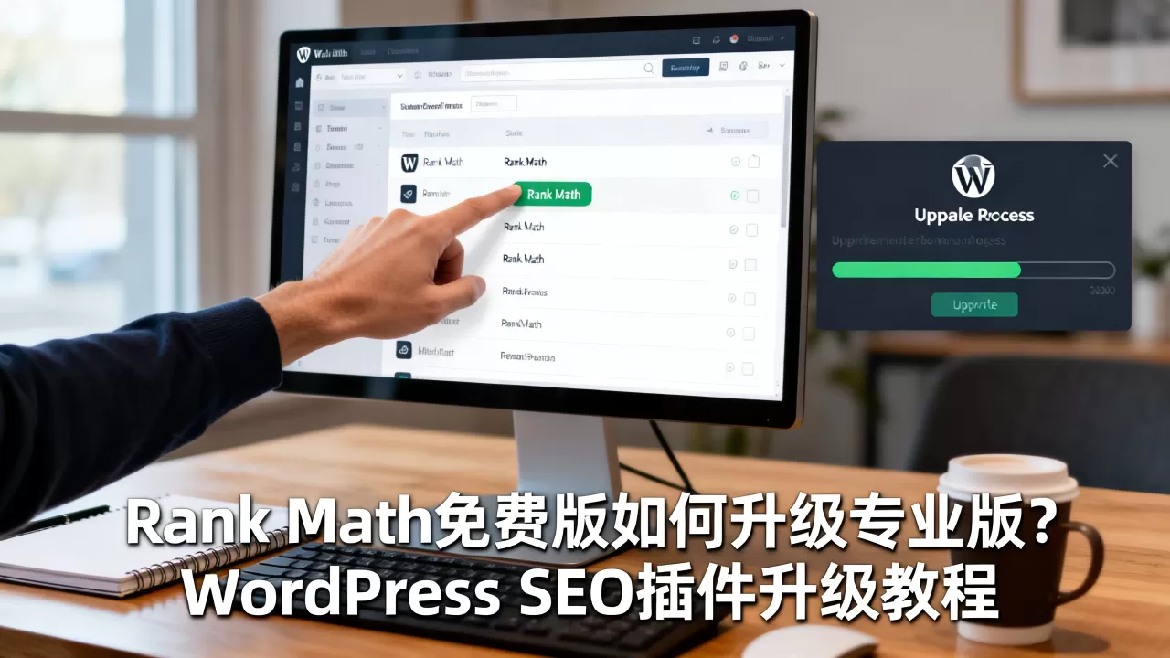 Rank Math免费版如何升级专业版?WordPress SEO插件升级教程 Rank Math免费版如何升级专业版?WordPress SEO插件升级教程